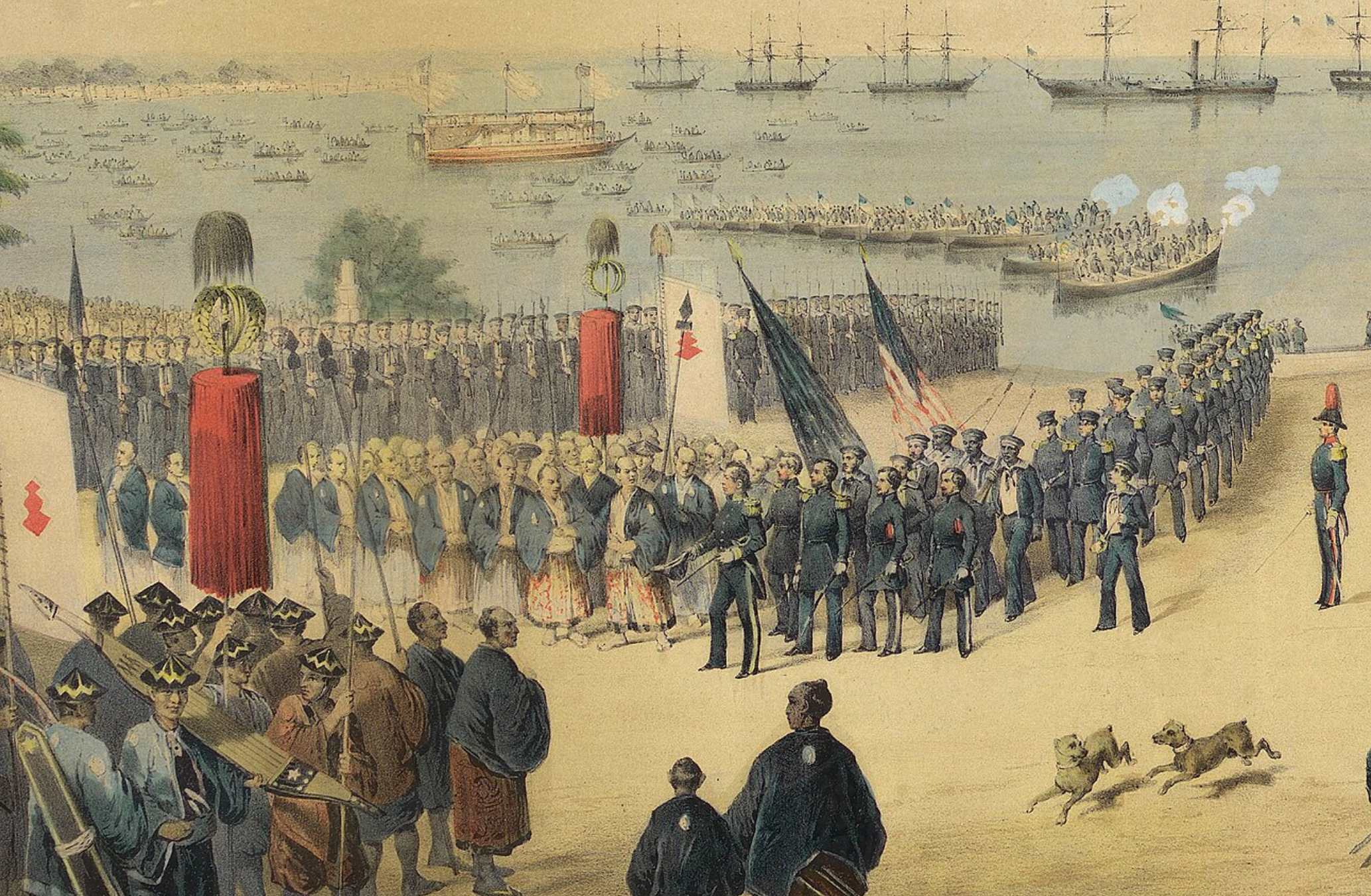 Cannons in Tokyo Bay: Commodore Perry and the 31-Star Flag