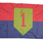 Custom SEWN Applique FLAG featuring a number, crafted from double-layered UV-resistant nylon with brass grommets, perfect for yacht clubs and marinas.