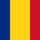 Romania Flag Printed Nylon 3' x 5', featuring strong canvas header, brass grommets, and vibrant colors. Ideal for indoor or outdoor display.