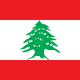 Lebanon Flag Printed Nylon 3' x 5' featuring a tree design, made for outdoor use with canvas header and brass grommets.