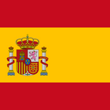 Spain Flag Printed Nylon 3' x 5' featuring a coat of arms with a crown and colorful shield, designed for indoor or outdoor use with strong canvas header and brass grommets.