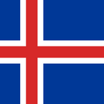 Iceland Flag Printed Nylon 3' x 5', featuring strong canvas header, brass grommets, and vibrant UV-resistant design, ideal for indoor or outdoor display.