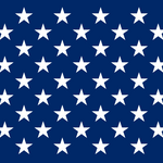 US Navy Union Jack Nylon Embroidered Stars 25 x 31 flag with white stars on a blue field, featuring brass grommets and header.