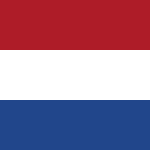 Netherlands Courtesy Flag 12 x 18 with canvas header and brass grommets, made from Marine-grade solarmax nylon.