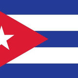 Cuba Flag Printed Nylon 4' x 6', featuring a white star and stripes, strong canvas header, and brass grommets, designed for durability and flyability.