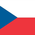 Czech Republic Flag Printed Nylon 3' x 5' with brass grommets, designed for outdoor use, features strong canvas header and UV-resistant material.