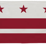 District Of Columbia Flag - 12 x 18 to 6' x 10', featuring three red stars above two red bars on a white background.