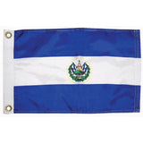 El Salvador Courtesy Flag 12" x 18"