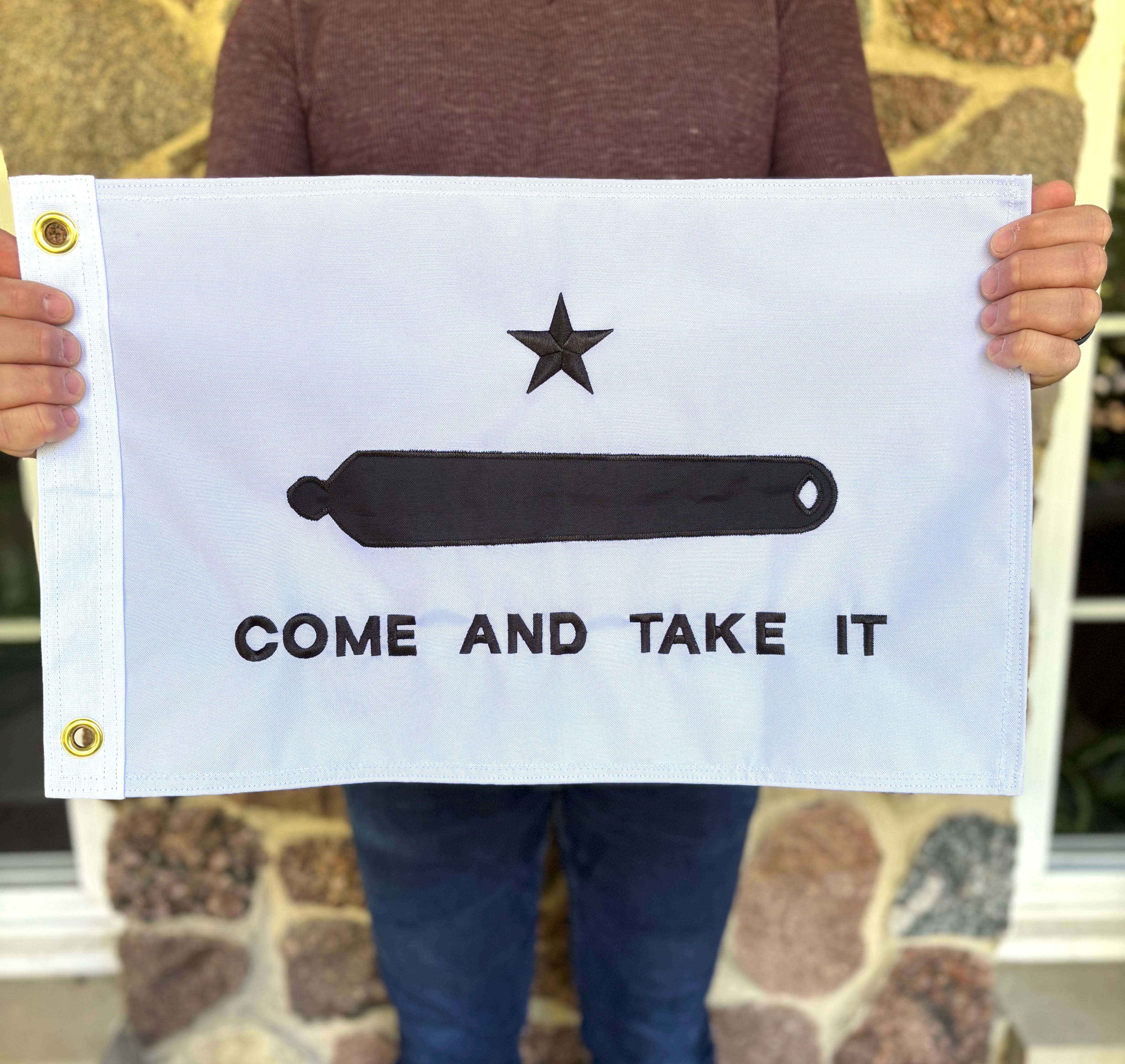 Come and Take It Flag 12" x 18"