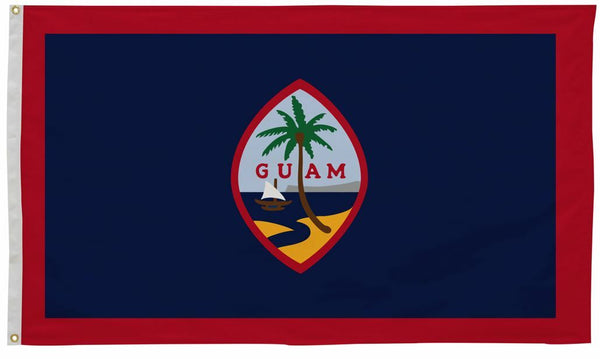 K14 585 ペンダントトップGUAM グアム ロゴ 14Kホワイトゴールドグアムシールペンダント|竹のデザイン| 14K