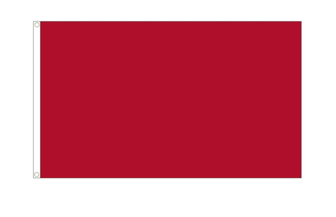 Red Solid Color Nylon Flag 2' x 3' – Beaver Flags