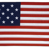 Star Spangled Banner US Flag Printed Nylon 3' x 5' with 15 stars, strong canvas header, and solid brass grommets, ideal for outdoor display.