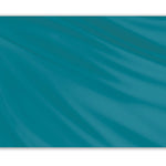 Turquoise Solid Color Nylon Flag 3' x 5', featuring a blue fabric with a white border, made from 200 denier nylon for durability and easy flying.